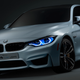 Illustration for article titled This BMW M4 Concept Has Frickin' Laser Beams For Eyes